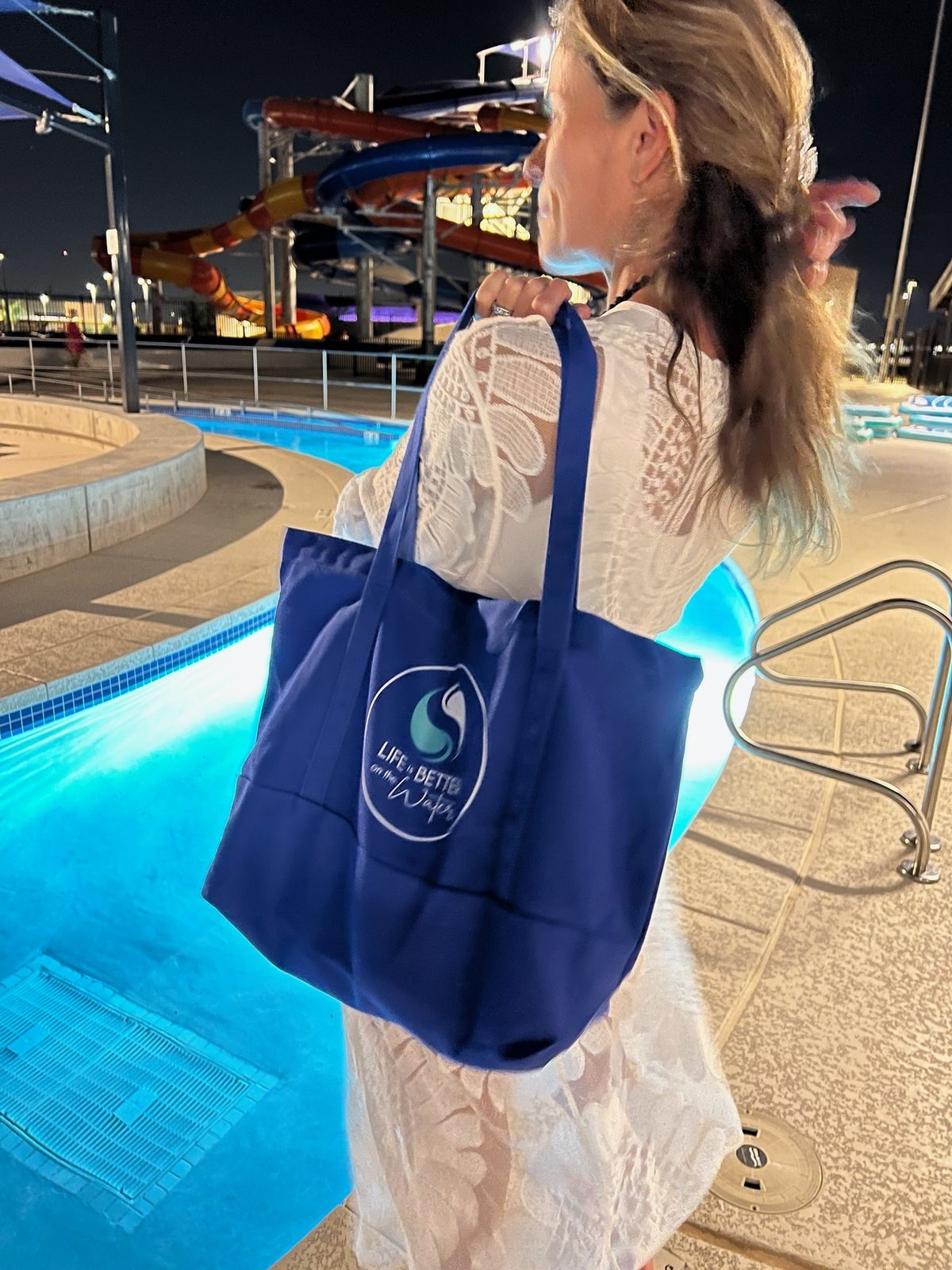 Life is Better on the Water — Beach Tote