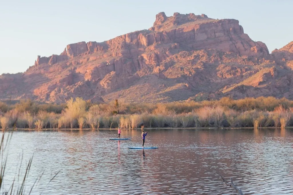 Paddleboarding The Salt River