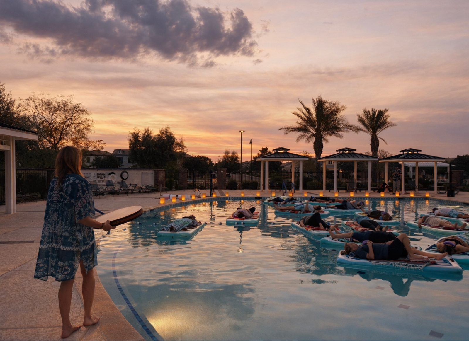 Floating Soundbath, Mesa
