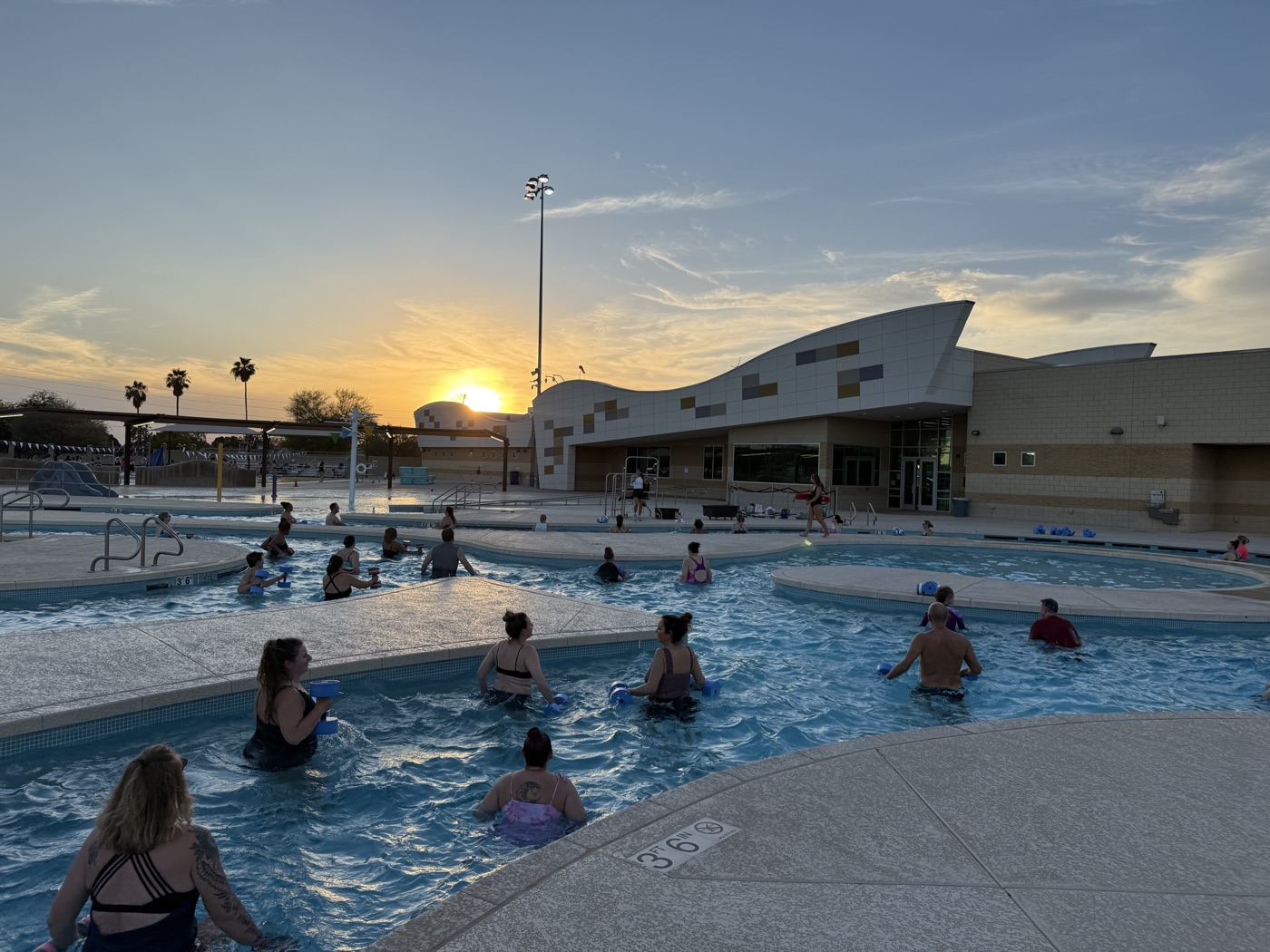 Lazy River Water Aerobics and Paddleboard Yoga/Pilates, Mesa